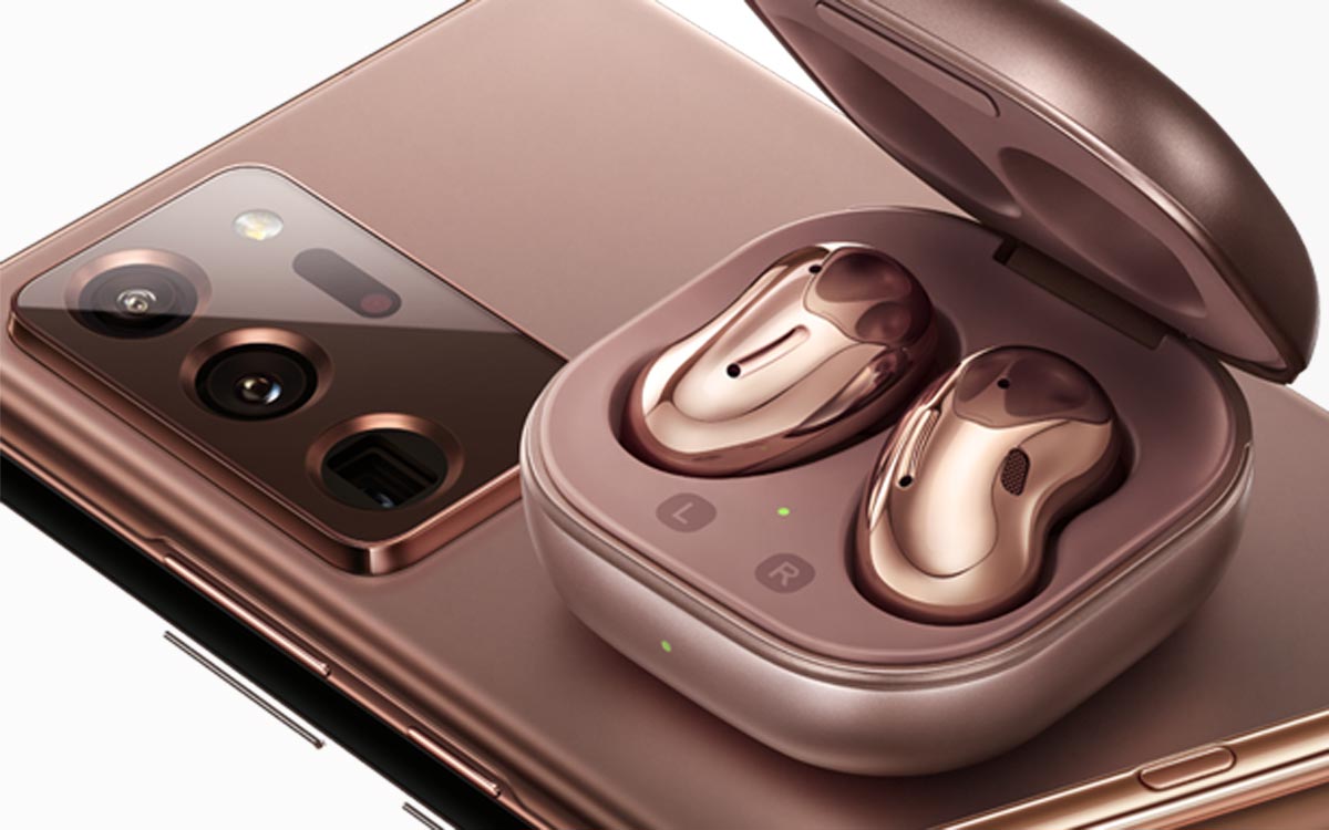 Galaxy Note 20, Watch 3 och Buds Live presenteras i bronsversion