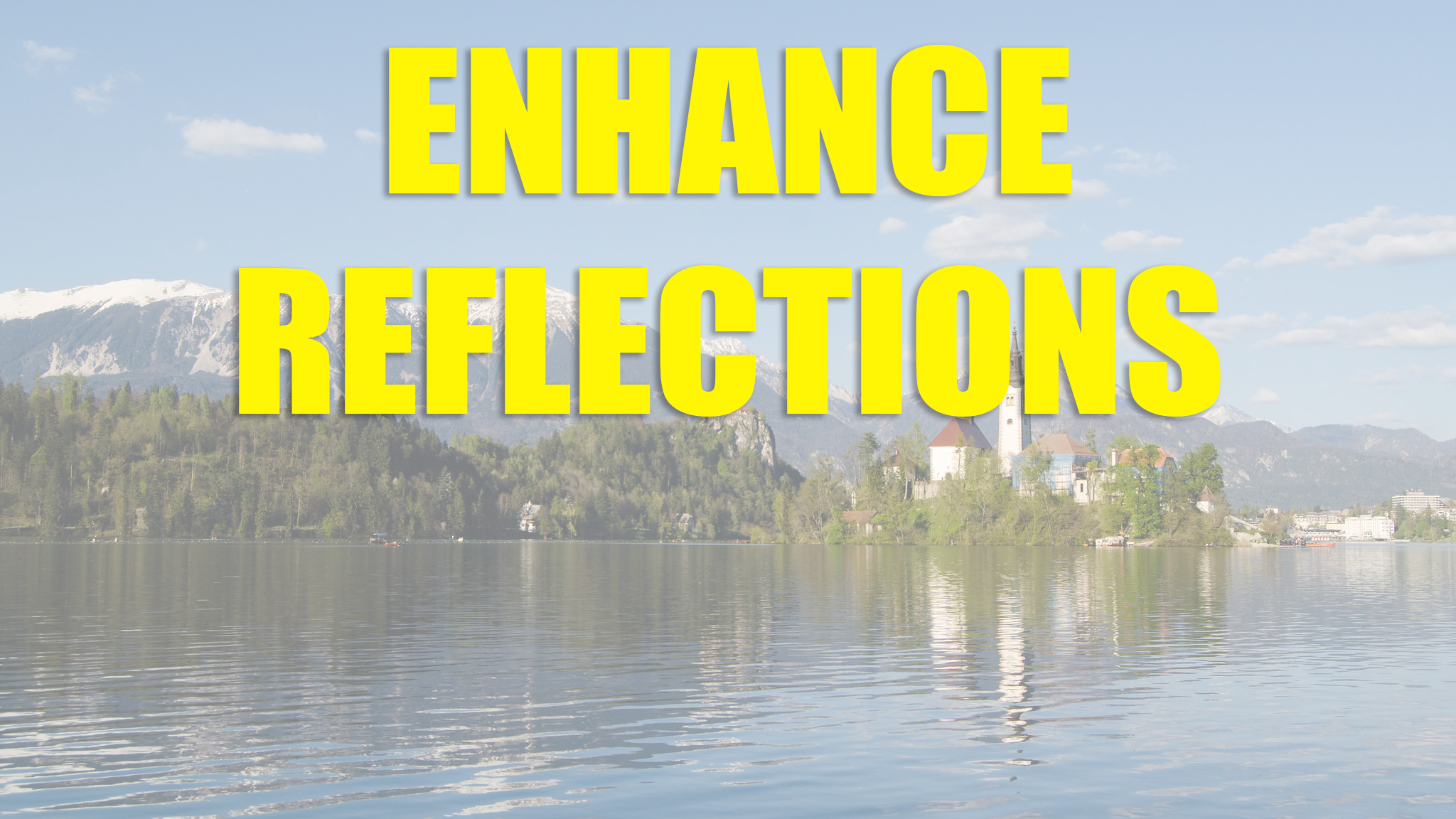 Fem tips för att få perfekta reflektioner i dina landskapsbilder