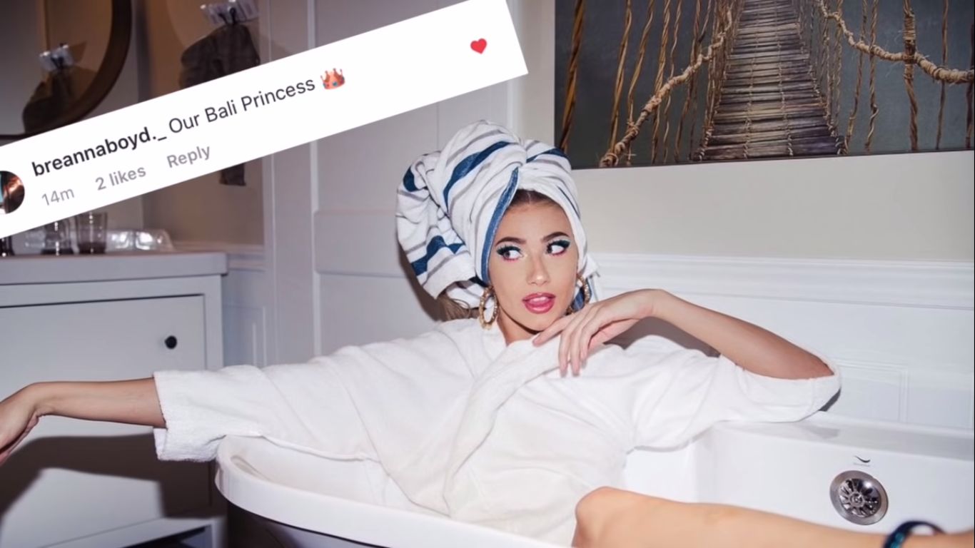 YouTuber skojar sina följare med “foton från Bali” tagna på hennes lokala IKEA