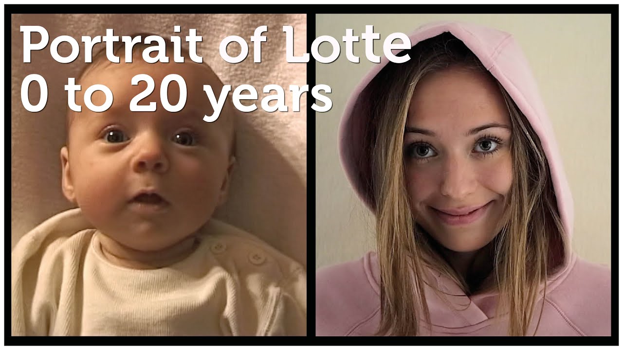Den här pappan filmade sin dotter när hon växte upp i 20 år och gjorde det till en 5-minuters timelapse