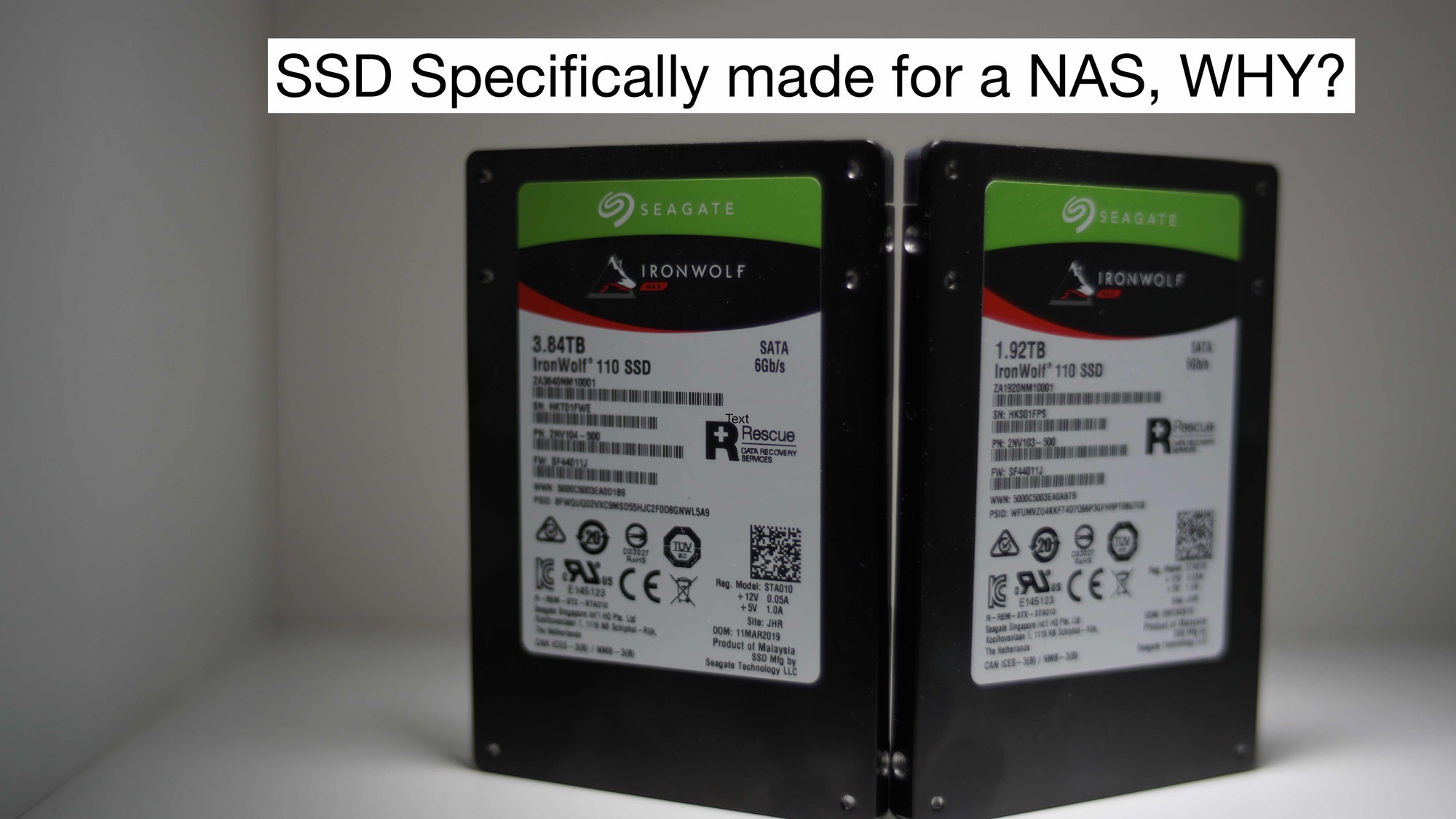 Seagate Ironwolf NAS SSD översikt