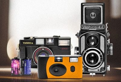 Yashica ger inte upp: lanserar tre nya kameror och två filmer på Kickstarter