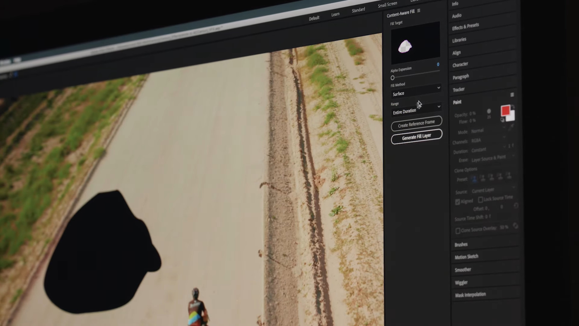 Adobe talar om innehållsmedvetna Fill for Video, Freeform View i Premiere och GPU-prestandahöjningar