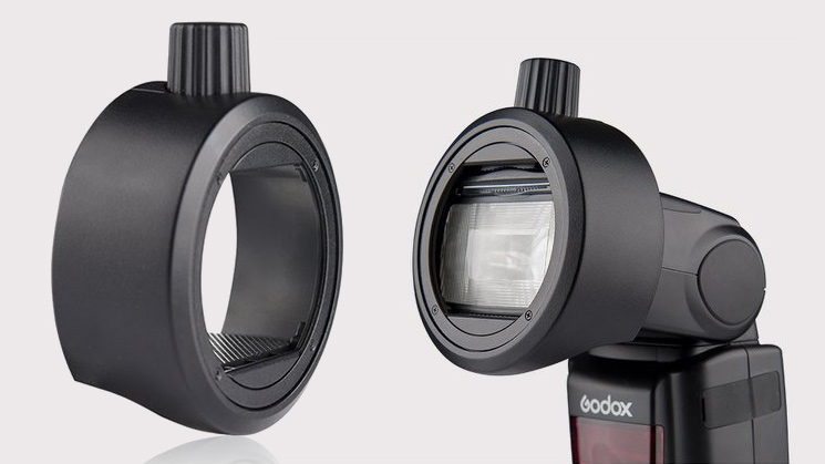 Den nya Godox S-R1-adaptern låter dig använda runda magnetiska modifierare med dina speedlights