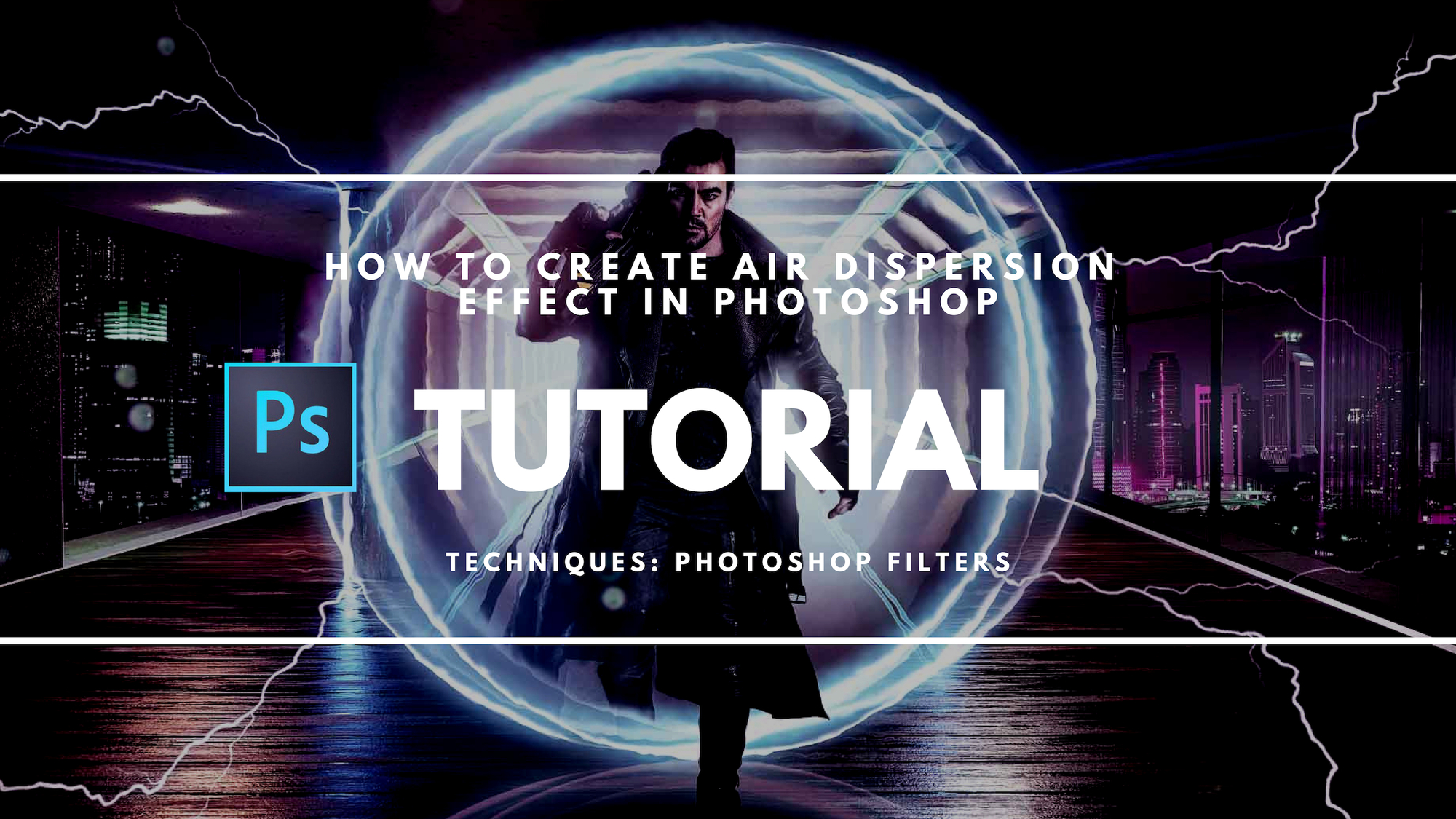 Snabbtips: Hur man skapar en elektromagnetisk effekt i Photoshop
