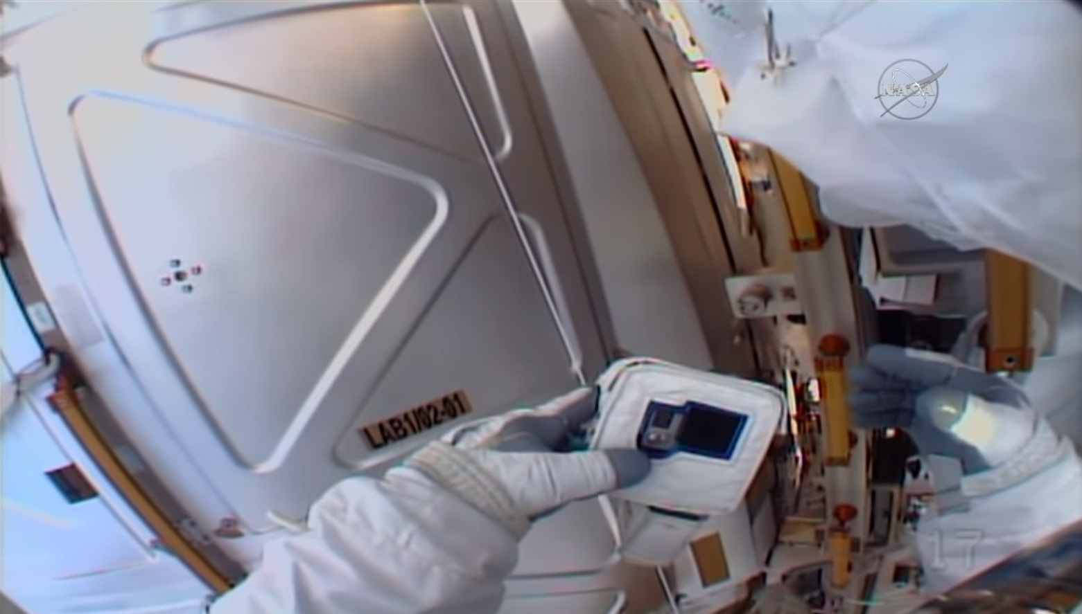 Denna NASA-astronaut lämnade sitt GoPro SD-kort på jorden