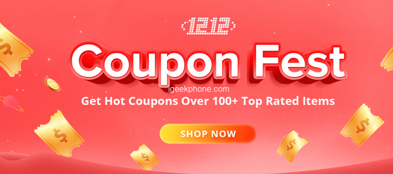 Geekbuying 12.12 Flash Sale Promotion börjar – du kan spara upp till 60 % RABATT