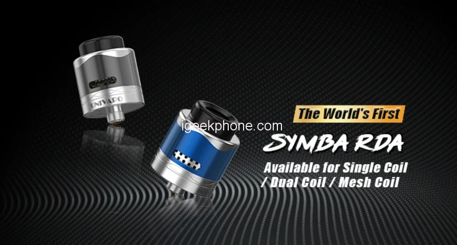 Univapo SYMBA RDA Review – Levereras med enkel, dubbel och mesh spole
