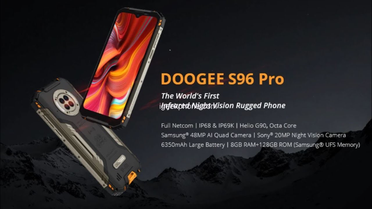 DOOGEE S96 Pro Review – Infraröd nattseende kamera Robust smartphone för 239,99 $ från Banggood