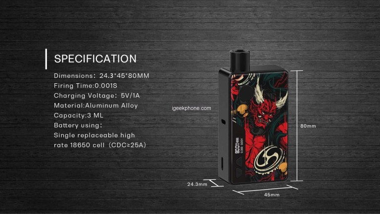 Rincoe Manto aio 80w vape