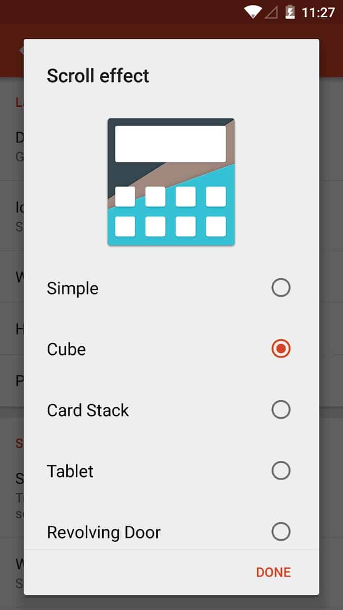 Nova Launcher Prime spel