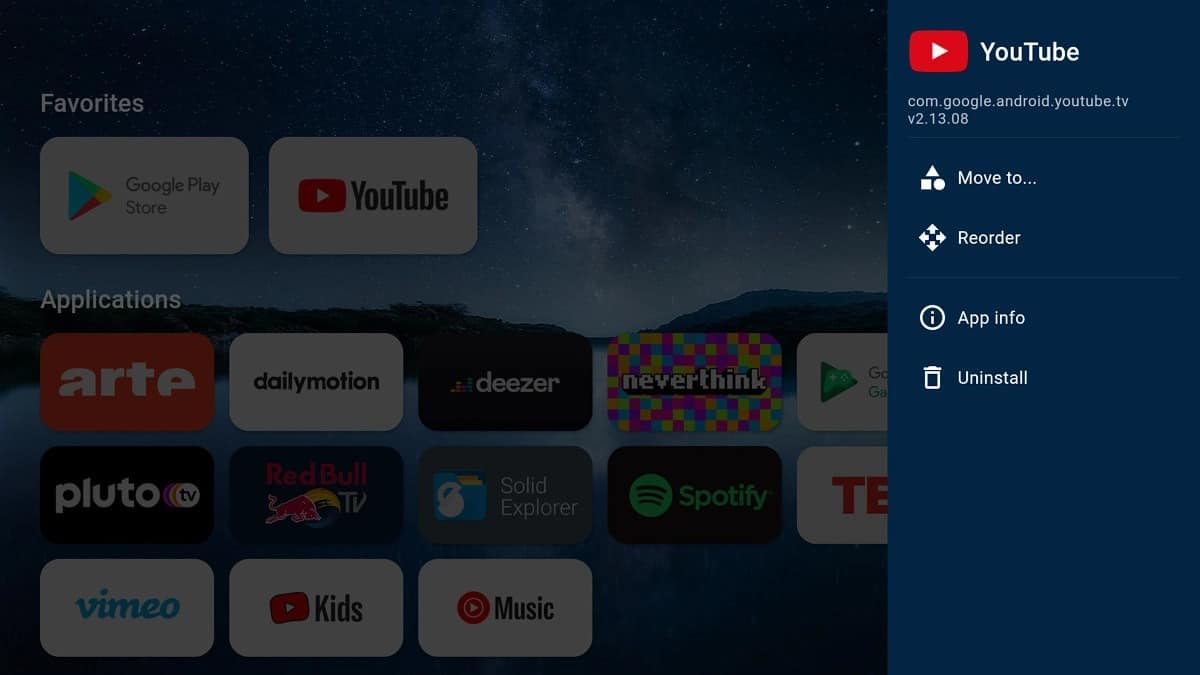 Android TV Flutter
