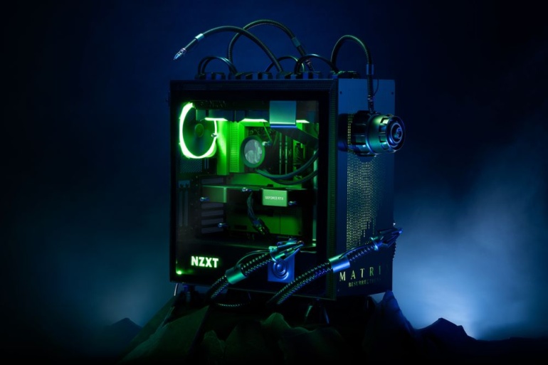 NVIDIA ger bort tre speldatorer med Matrix-tema