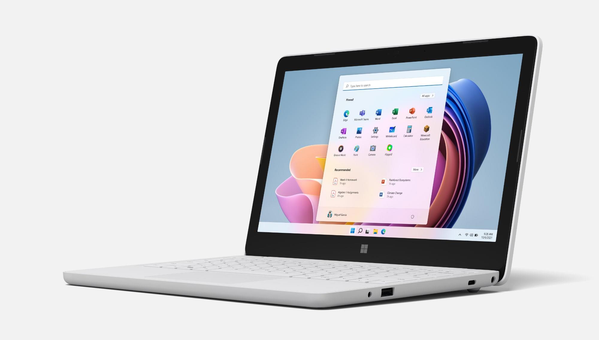 Microsoft introducerade en ultrabudget bärbar dator för skolbarn Surface Laptop SE för 18 tusen rubel