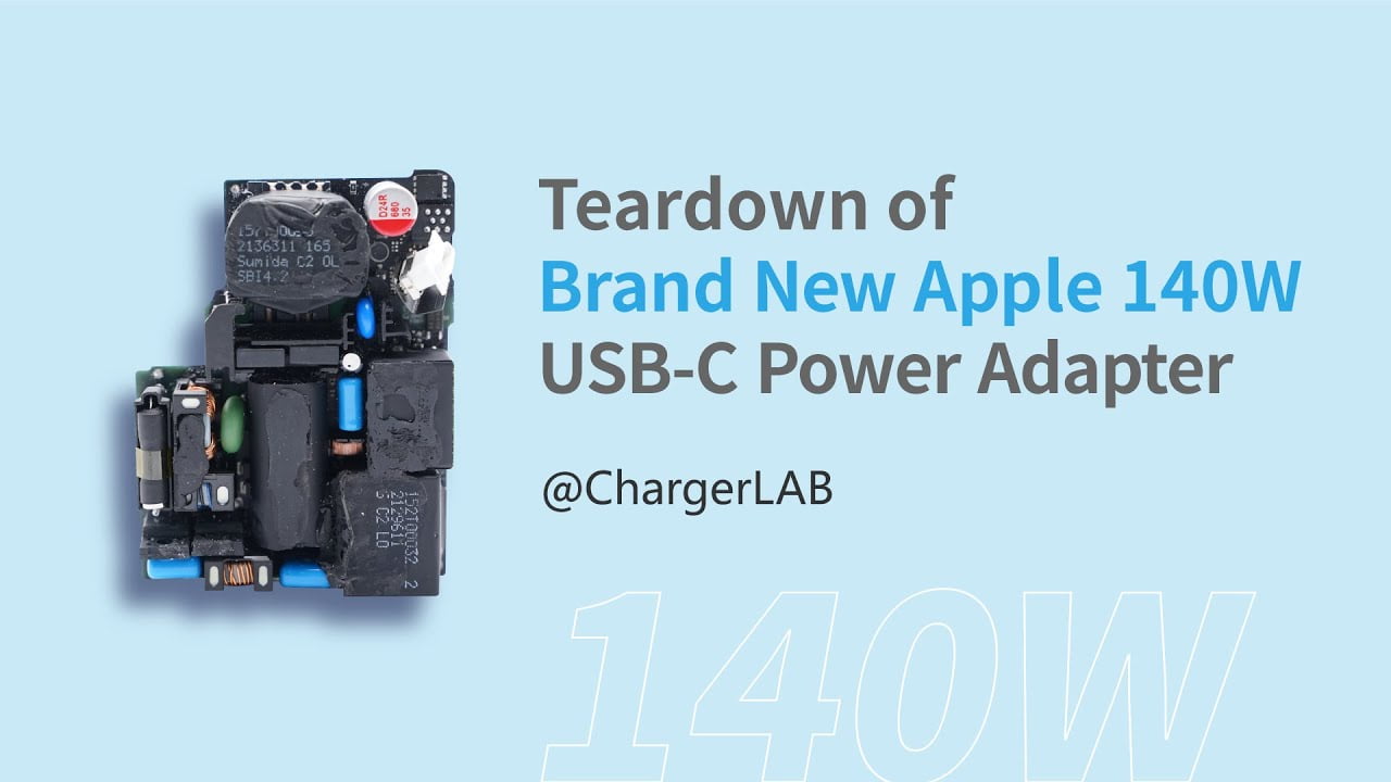Blogger plockade isär Apples nya 140W nätadapter