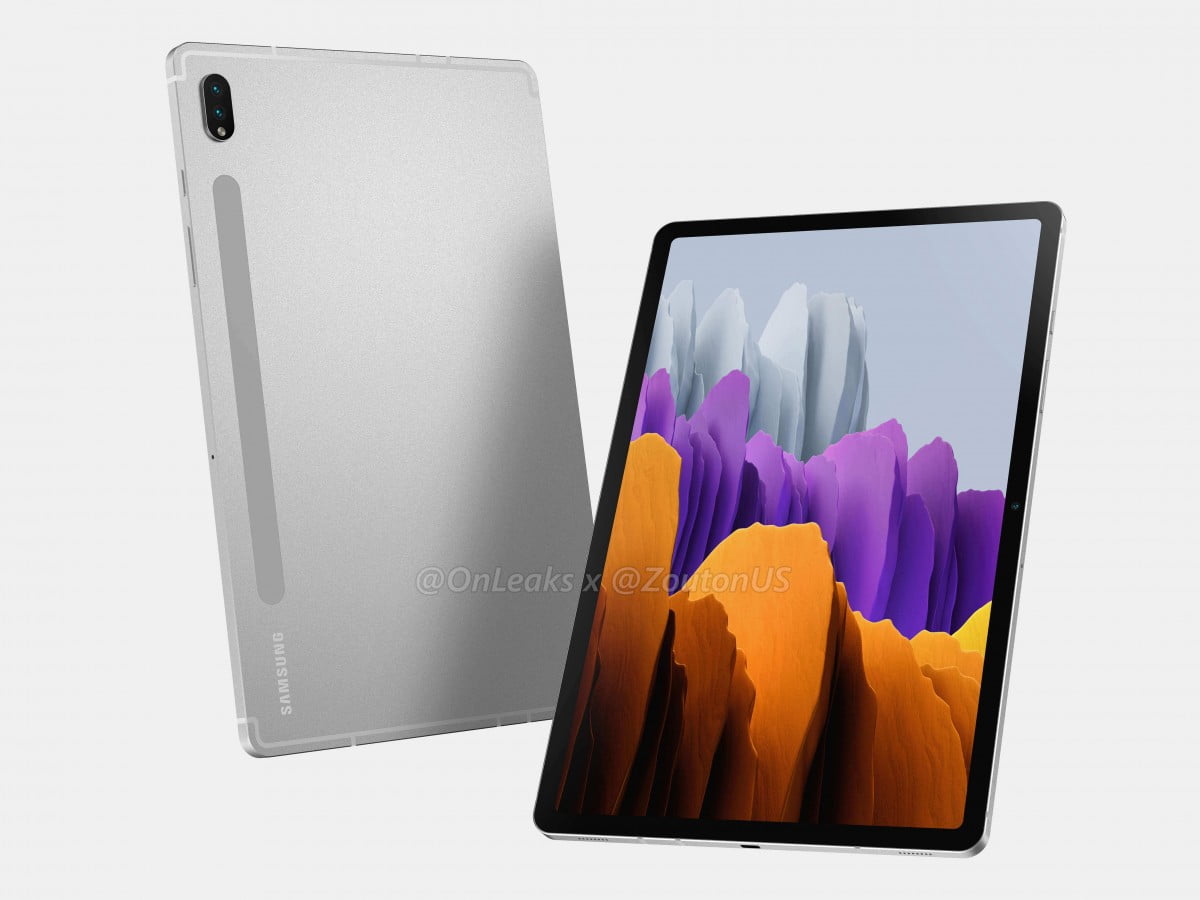 Samsung Galaxy Tab S8 visades på högkvalitativa renderingar