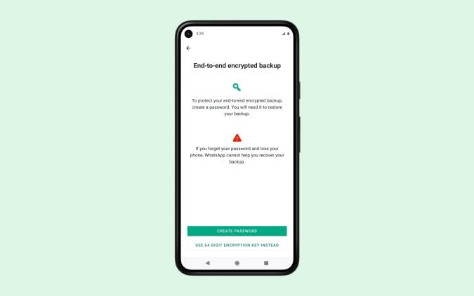 WhatsApp introducerar end-to-end-kryptering av chattsäkerhetskopior