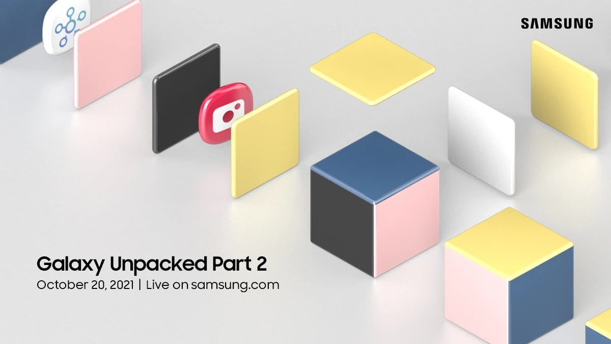 Samsung lanserar Galaxy Unpacked Part 2 nästa vecka