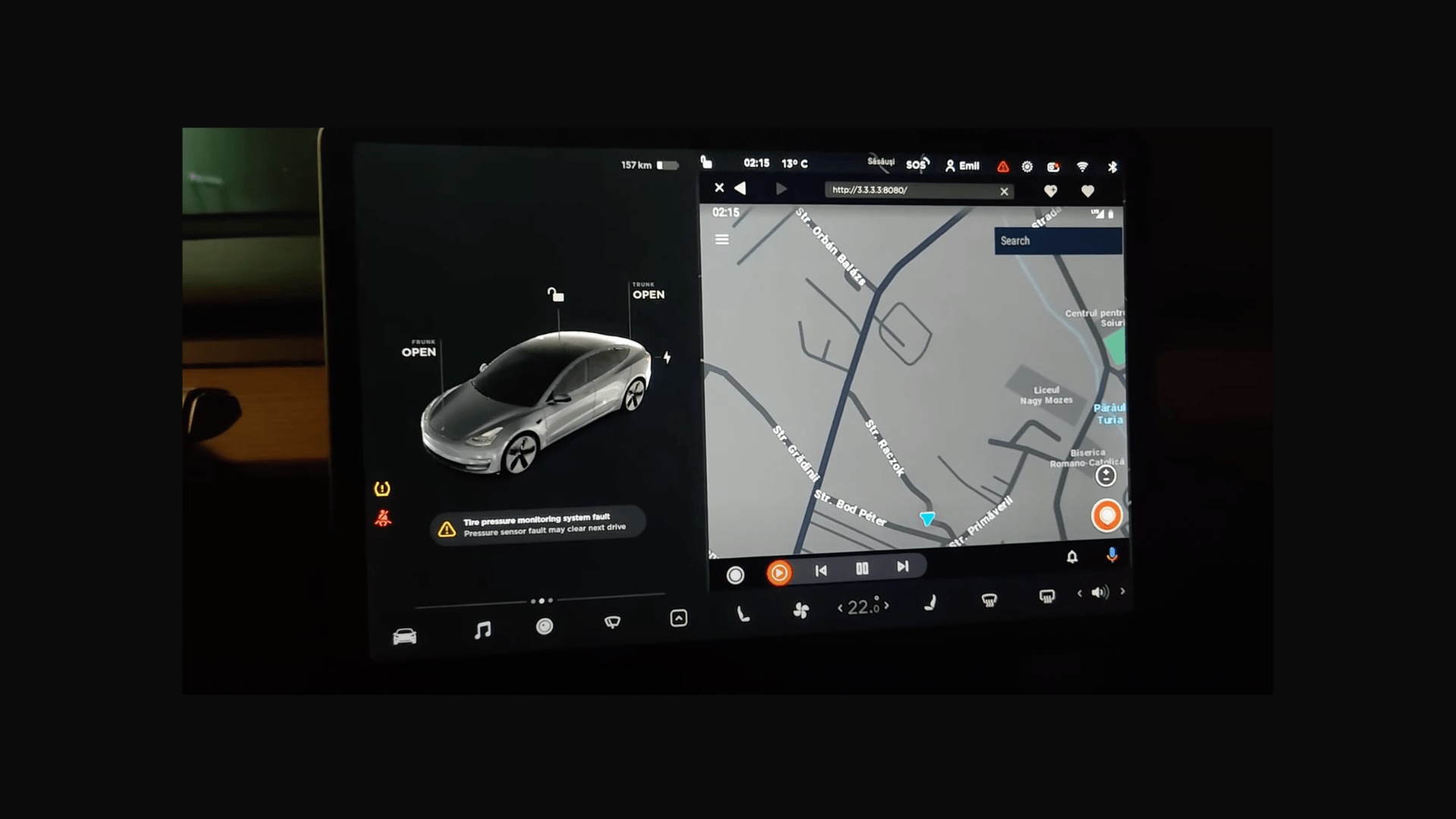 Appen aktiverar Android Auto i Tesla – Aroged