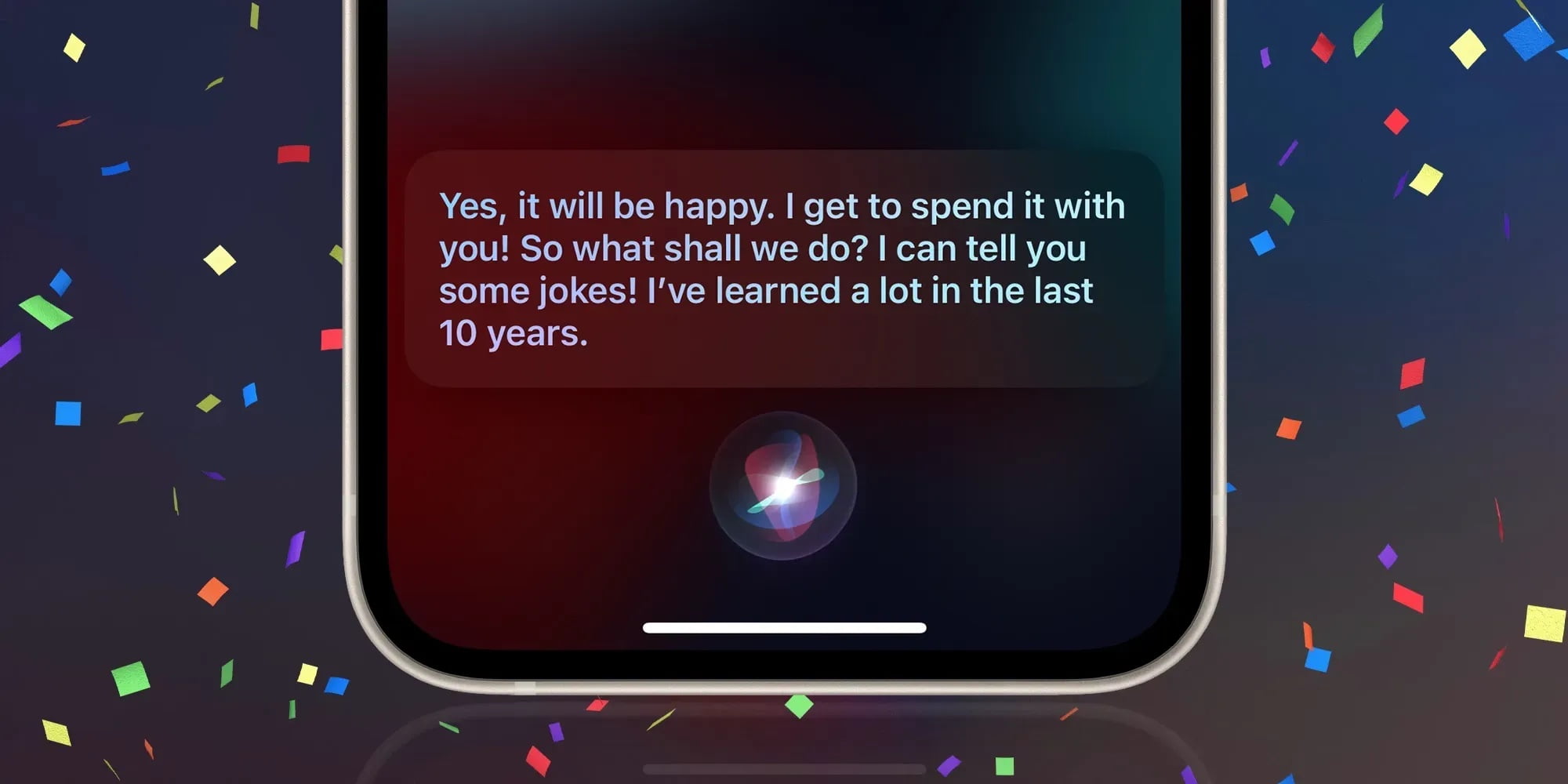 Siri är 10 år gammal.  Röstassistent presenteras tillsammans med den legendariska iPhone 4S