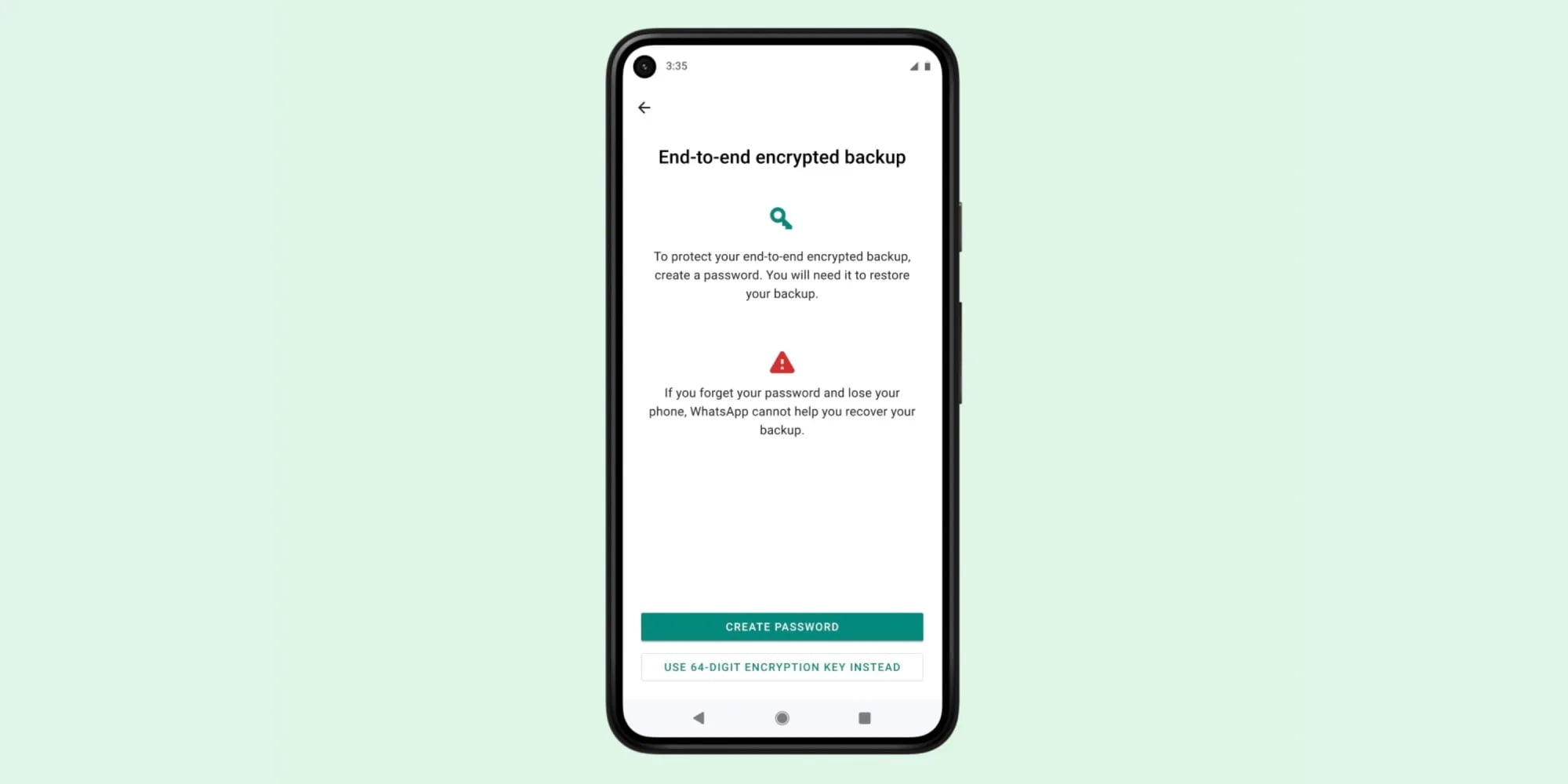 WhatsApp introducerar end-to-end-kryptering av molnsäkerhetskopior av chattar