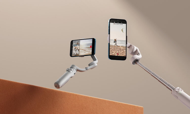 DJI presenterar nya Osmo Mobile 5 Gimbal med infällbart handtag