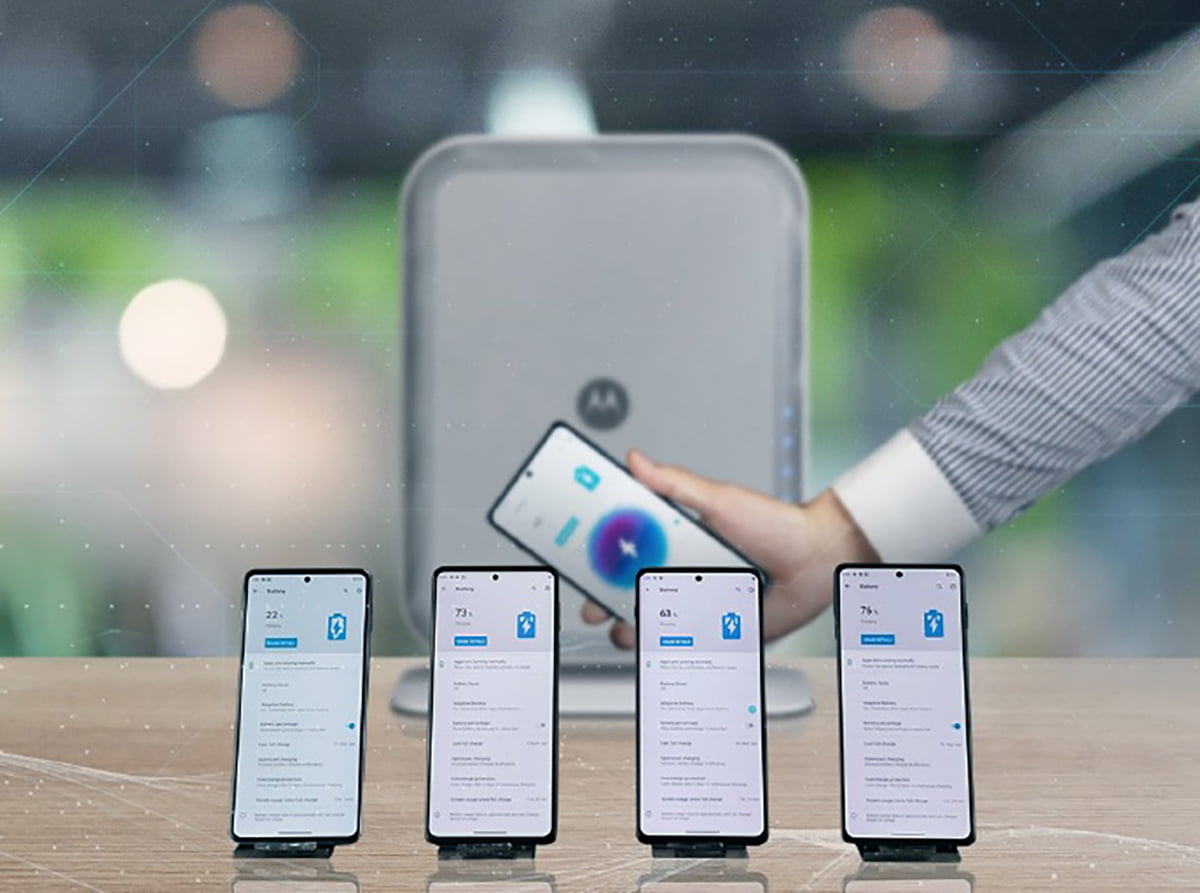 Motorola presenterar andra generationens verkligt trådlös laddning