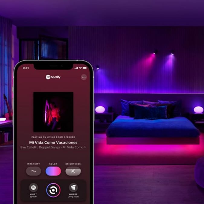 Philips lägger till Hue Smart Light Sync till Spotify Music
