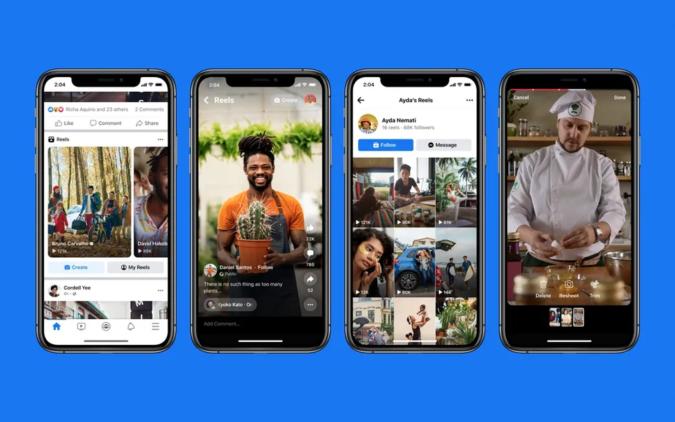 Facebook lanserar TikTok-analogen kallad Reels i sin mobilapp
