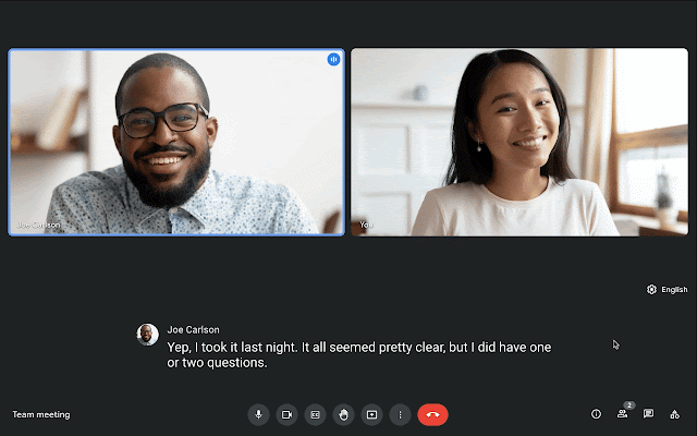 Google Meet testa live undertitels – Aroged