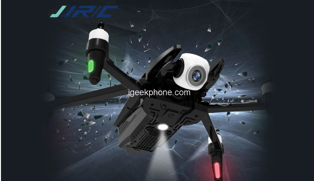 JJRC X15 Dragonfly Rc Quadcopter Review: Kommer med GPS WiFi FPV med 6K HD-kamera justerbar