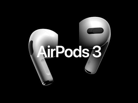 Apple kommer att presentera AirPods 3 vid presentationen av nya MacBook Pro