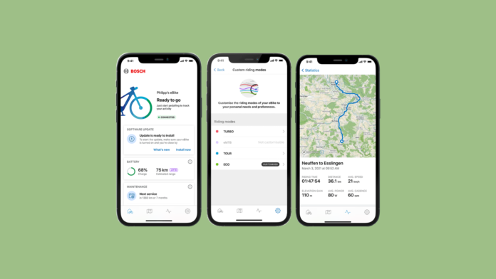 Bosch eBike Flow app