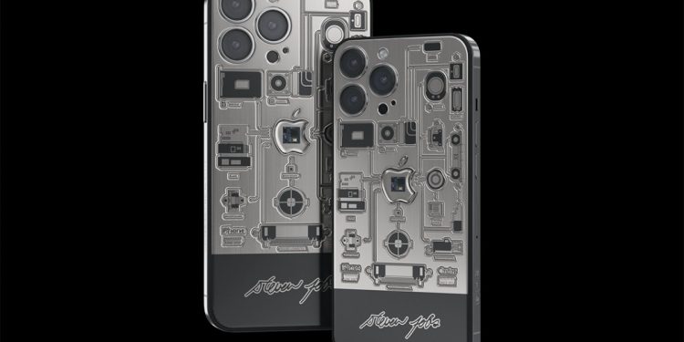 Caviar presenterar begränsad upplaga av iPhone 13 Pro med iPhone 2G moderkortsfragment