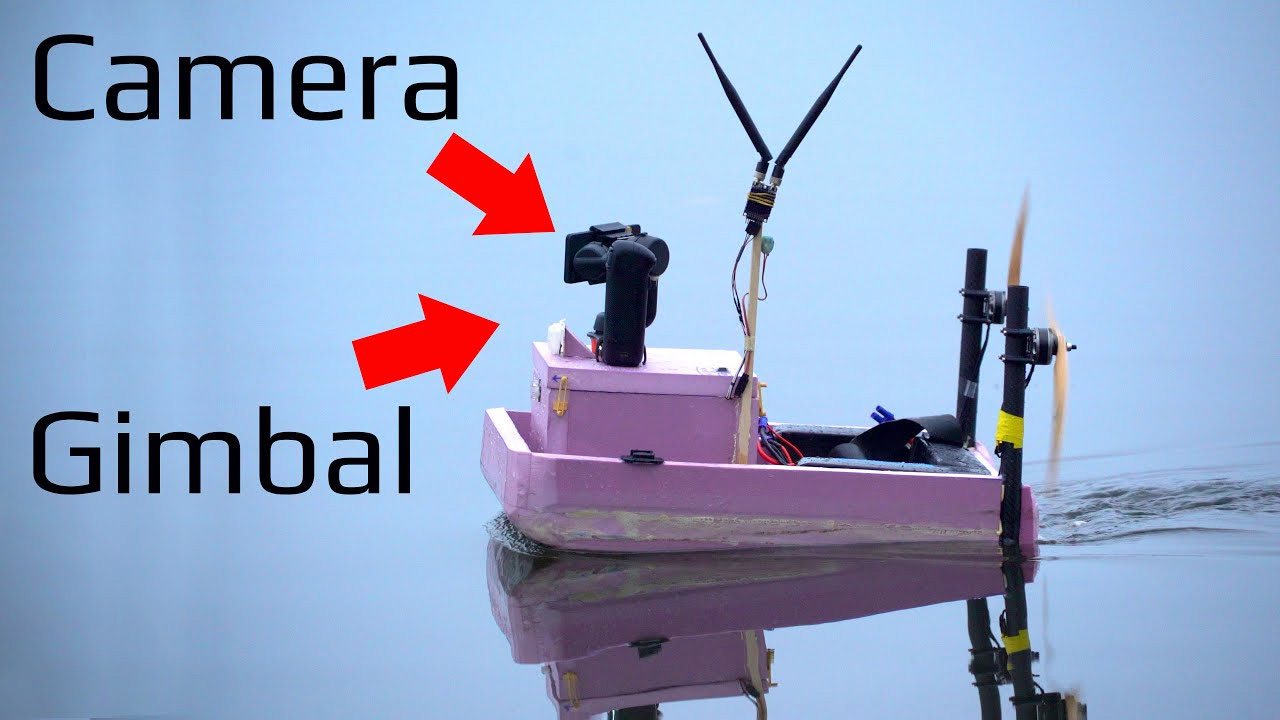 Denna autonoma båt skjuter stabiliserad hyperlapse från vattnet
