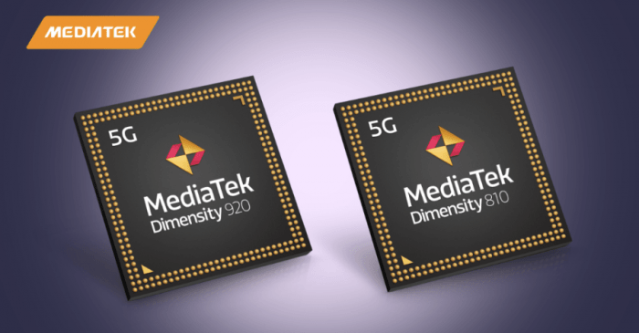Dimensity 810 och Dimensity 920 marker presenteras