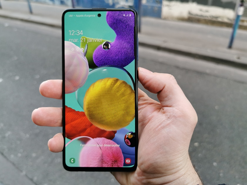 Galaxy A51: Samsung skulle förbereda en 5G-version utrustad med Exynos 980