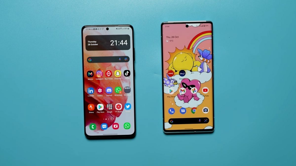 Galaxy S21 förlorade på papper men vann Pixel 6 Pro!