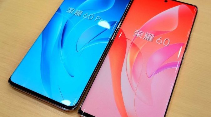 Honor 60 och Honor 60 Pro lyser upp i bilder igen.  De kommer att få olika skärmar