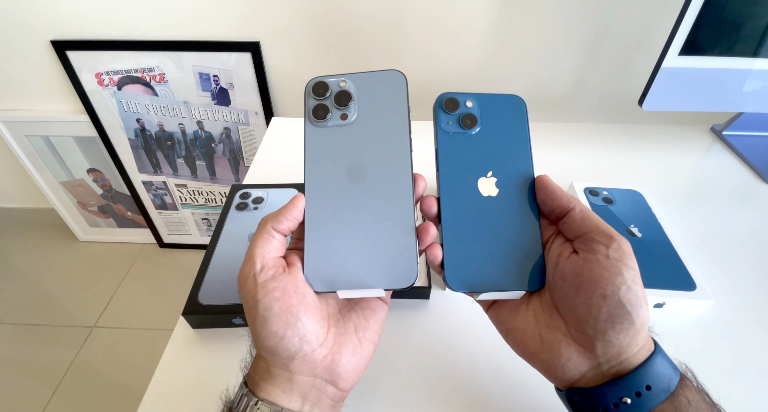 IPhone 13 och iPhone 13 Pro Max uppackning och första titt