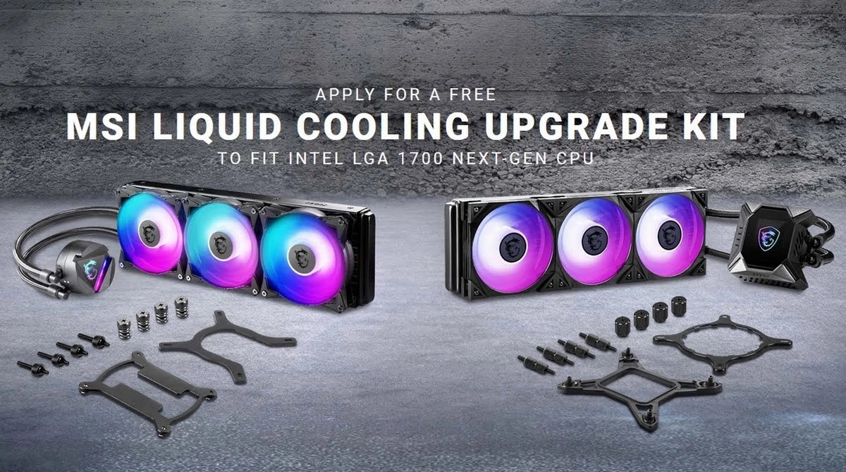 MSI avslöjar 12:e generationens Intel Core stationära processorers releasedatum (4 november) och lovar gratis montering för Intel LGA1700-sockel till CoreLiquid-ägare