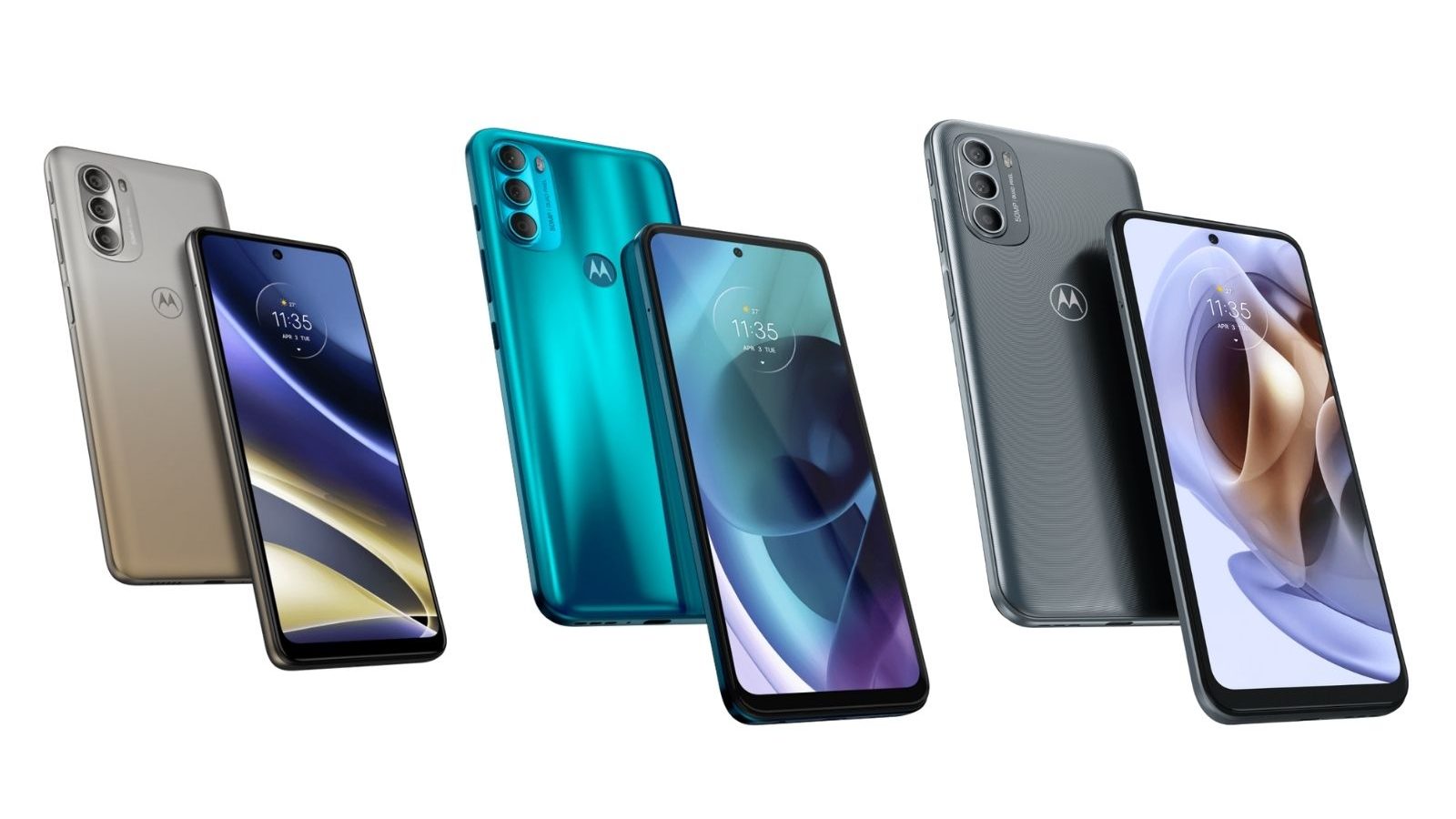 Motorola lanserar tre nya smartphones med tredubbla bakre kameror i Indien