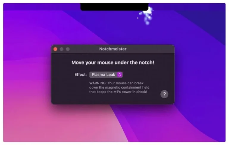 Notchmeister-appen låter dig dekorera din MacBook Pro-skärmutskärning