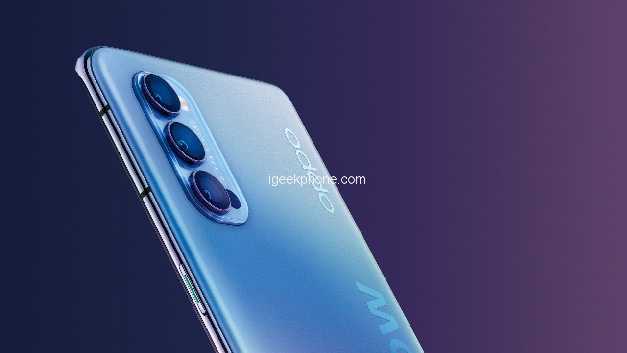 OPPO Reno 5-specifikationer dök upp: Snapdragon 765G, stöder 65W Super Flash Charge