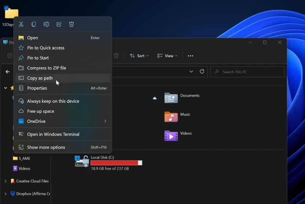 Windows 11 har ytterligare en ny funktion för att klistra in!