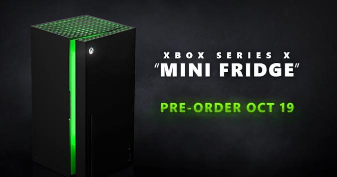 Xbox Series X Design Mini Refrigerator säljs i december för 99 $