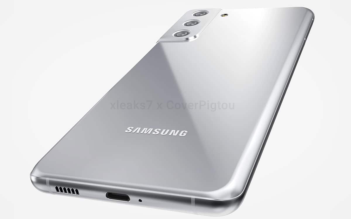 Galaxy S21 + CAD-renderingar