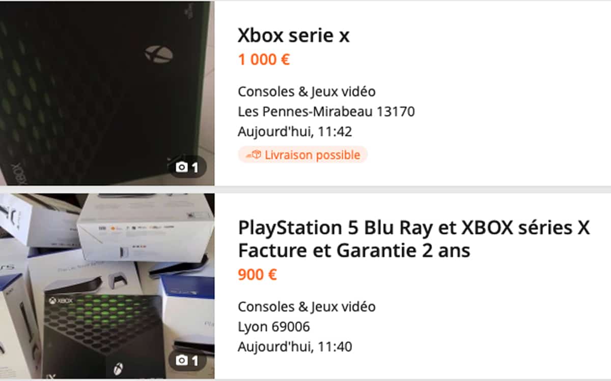 xbox-serien x leboncoin