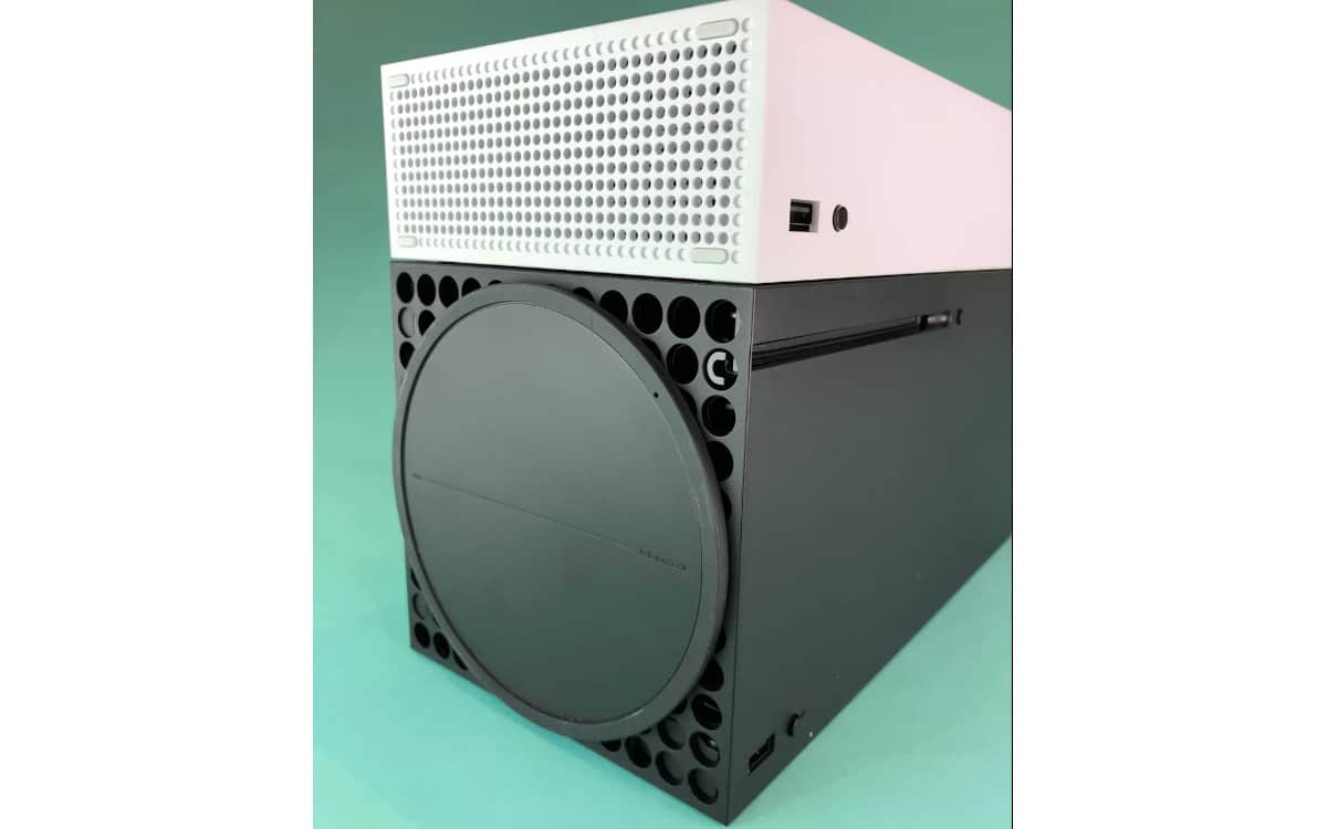 xbox-serien x-seriens storleksjämförelse