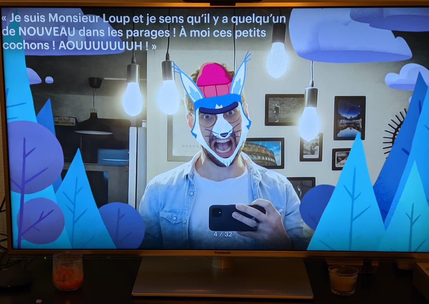 testa facebook portal tv berätta historia